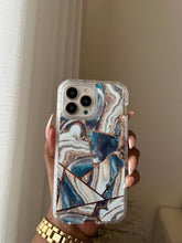 Load image into Gallery viewer, Electroplated Marble design 2 in 1 SHOCKPROOF CASE