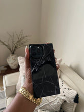 Load image into Gallery viewer, Rectangular black marble case