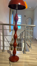 Load image into Gallery viewer, Burgundy Bubble Floor Lamp