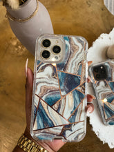 Load image into Gallery viewer, Electroplated Marble design 2 in 1 SHOCKPROOF CASE