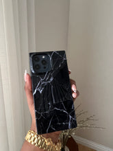 Load image into Gallery viewer, Rectangular black marble case
