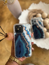 Load image into Gallery viewer, BLUE AMETHYST 2 in 1 SHOCKPROOF CASE