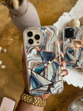 Load image into Gallery viewer, Electroplated Marble design 2 in 1 SHOCKPROOF CASE