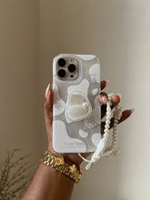Load image into Gallery viewer, Holographic translucent popsocket case (can be bought with or without the charm holder) it’ll