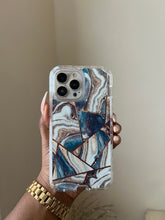Load image into Gallery viewer, Electroplated Marble design 2 in 1 SHOCKPROOF CASE