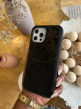 Load image into Gallery viewer, Leather card slot case( BLACK)