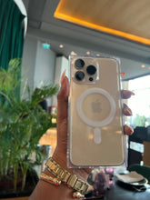 Load image into Gallery viewer, Transparent Rectangular MagSafe case