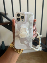 Load image into Gallery viewer, Holographic translucent popsocket case (can be bought with or without the charm holder) it’ll