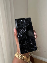 Load image into Gallery viewer, Rectangular black marble case