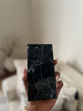 Load image into Gallery viewer, Rectangular black marble case