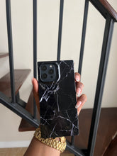 Load image into Gallery viewer, Rectangular black marble case