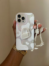 Load image into Gallery viewer, Holographic translucent popsocket case (can be bought with or without the charm holder) it’ll