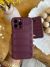 Load image into Gallery viewer, Maroon Soft 3D Stripe case