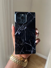 Load image into Gallery viewer, Rectangular black marble case