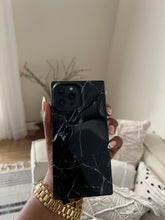 Load image into Gallery viewer, Rectangular black marble case