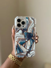 Load image into Gallery viewer, Electroplated Marble design 2 in 1 SHOCKPROOF CASE