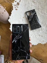 Load image into Gallery viewer, Rectangular black marble case