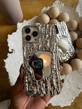 Load image into Gallery viewer, Gorgeous sliver laser mirror case