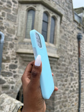 Load image into Gallery viewer, Baby blue Premium silicone apple case