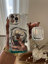Load image into Gallery viewer, Luxury sliver case (can be bought with or without the popsocket)