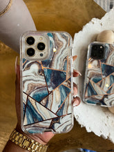 Load image into Gallery viewer, Electroplated Marble design 2 in 1 SHOCKPROOF CASE