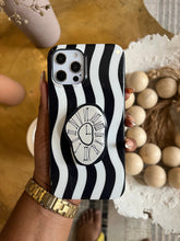 Load image into Gallery viewer, Monochrome clock popsocket case.