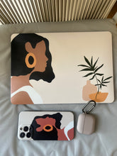 Load image into Gallery viewer, BLACKGIRL MAGIC MACBOOK  CASE with matching keyboard cover ✨