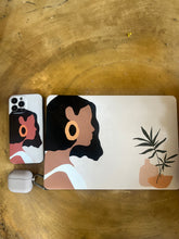 Load image into Gallery viewer, BLACKGIRL MAGIC MACBOOK  CASE with matching keyboard cover ✨