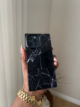 Load image into Gallery viewer, Rectangular black marble case
