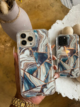 Load image into Gallery viewer, Electroplated Marble design 2 in 1 SHOCKPROOF CASE