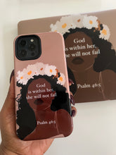 Load image into Gallery viewer, Protective God is within her  phonecase