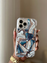 Load image into Gallery viewer, Electroplated Marble design 2 in 1 SHOCKPROOF CASE