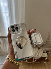 Load image into Gallery viewer, Luxury sliver case (can be bought with or without the popsocket)