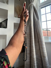 Load image into Gallery viewer, Gorgeous Long beaded Charms ( Black  mixed with brown beads )