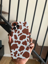 Load image into Gallery viewer, Cow print phone case