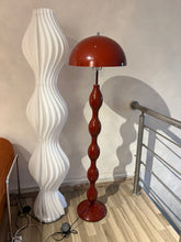 Load image into Gallery viewer, Burgundy Bubble Floor Lamp