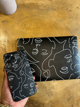 Load image into Gallery viewer, Black minimalist Lineart case