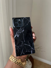 Load image into Gallery viewer, Rectangular black marble case