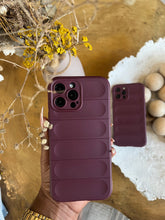 Load image into Gallery viewer, Maroon Soft 3D Stripe case
