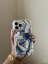 Load image into Gallery viewer, Electroplated Marble design 2 in 1 SHOCKPROOF CASE