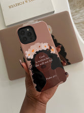 Load image into Gallery viewer, Protective God is within her  phonecase