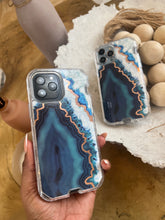 Load image into Gallery viewer, BLUE AMETHYST 2 in 1 SHOCKPROOF CASE