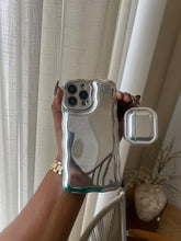 Load image into Gallery viewer, Luxury sliver case (can be bought with or without the popsocket)