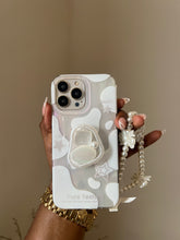 Load image into Gallery viewer, Holographic translucent popsocket case (can be bought with or without the charm holder) it’ll