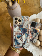 Load image into Gallery viewer, Electroplated Marble design 2 in 1 SHOCKPROOF CASE