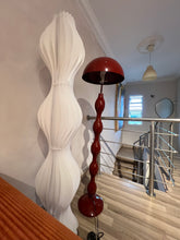 Load image into Gallery viewer, Burgundy Bubble Floor Lamp