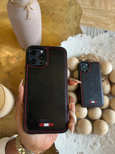 Load image into Gallery viewer, LUXURY LEATHER PHONECASE (BLACK)