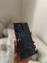 Load image into Gallery viewer, Rectangular black marble case