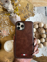 Load image into Gallery viewer, LUXURY LEATHER PHONECASE (BROWN)