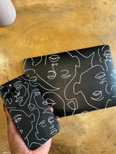 Load image into Gallery viewer, Black minimalist Lineart case